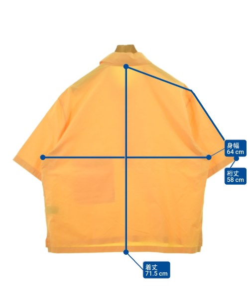 HERMES（エルメス）カジュアルシャツ オレンジ サイズ:41(XL位) メンズ/2200656686032