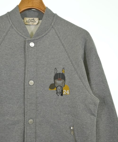 HERMES（エルメス）ブルゾン グレー サイズ:XS メンズ/2200656686094