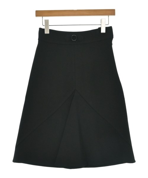HERMES(エルメス)ひざ丈スカート 黒 サイズ:34(XXS位)/2200656686117