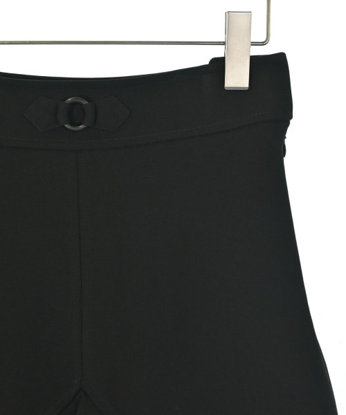 HERMES（エルメス）ひざ丈スカート 黒 サイズ:34(XXS位) レディース/2200656686117