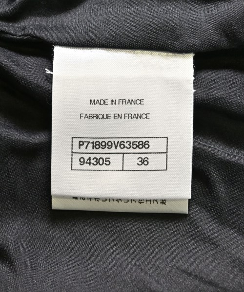 CHANEL（シャネル）ミニスカート 黒 サイズ:36(XS位) レディース/2200656686124