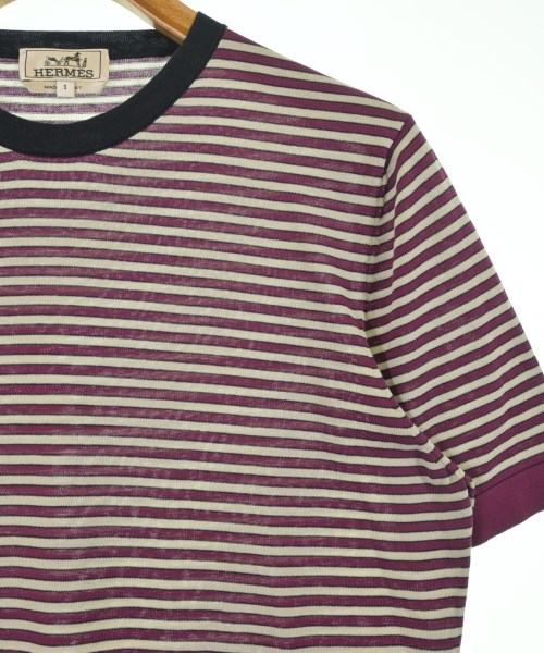 HERMES（エルメス）ニット・セーター 紫 サイズ:S メンズ/2200656686162