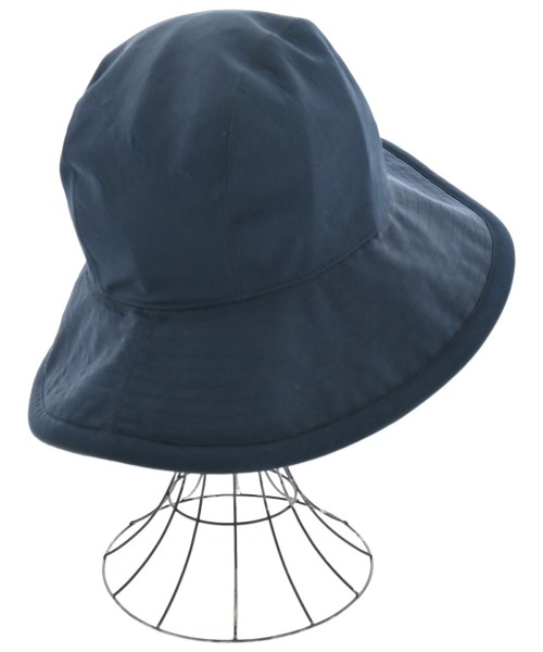 HERMES（エルメス）ハット 紺 サイズ:57 レディース/2200656686186