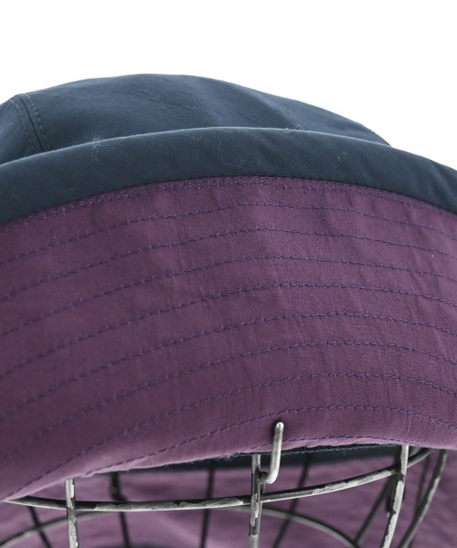 HERMES（エルメス）ハット 紺 サイズ:57 レディース/2200656686186