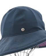 HERMES（エルメス）ハット 紺 サイズ:57 レディース/2200656686186