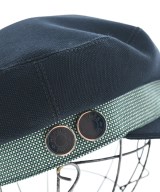 HERMES（エルメス）ハンチング・ベレー帽 紺 サイズ:57 レディース/2200656686193