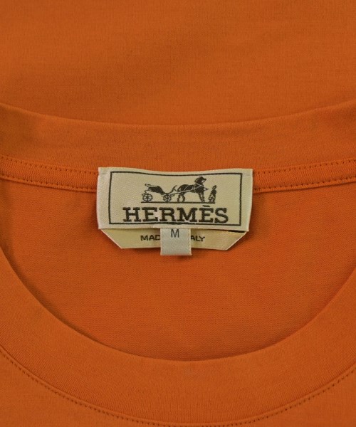 HERMES（エルメス）Tシャツ・カットソー オレンジ サイズ:M メンズ/2200656706013