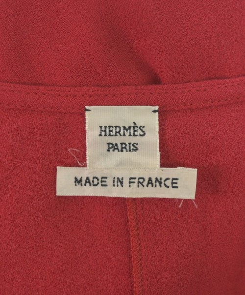 HERMES（エルメス）カジュアルシャツ 赤 サイズ:36(XS位) レディース/2200656950010