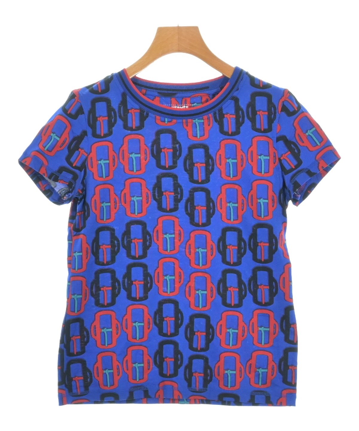 HERMES（エルメス）Tシャツ・カットソー 青 サイズ:34(XXS位