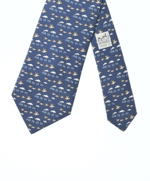 HERMES（エルメス）ネクタイ 紺 サイズ:- メンズ/2200654000069