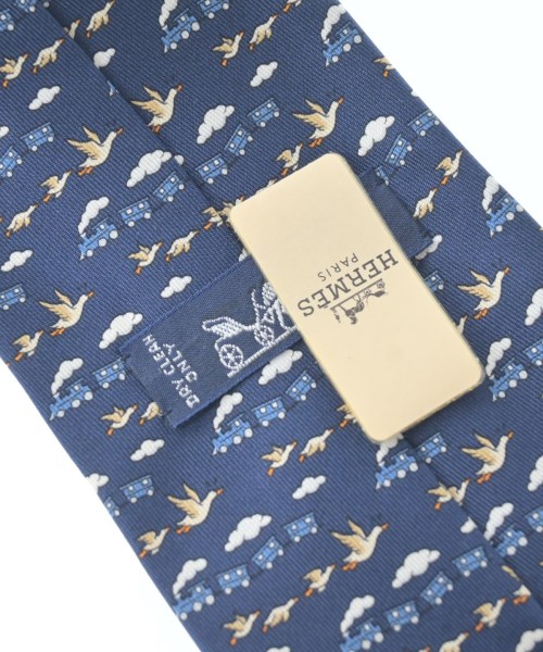 HERMES（エルメス）ネクタイ 紺 サイズ:- メンズ/2200654000069