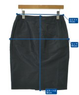 HERMES（エルメス）ひざ丈スカート 黒 サイズ:40(M位) レディース/2200657410087