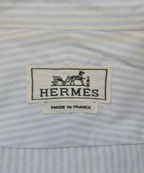 HERMES（エルメス）カジュアルシャツ 白 サイズ:40(L位) メンズ/2200657584030