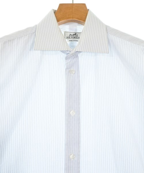 HERMES（エルメス）カジュアルシャツ 白 サイズ:40(L位) メンズ/2200657584030