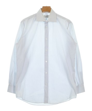 HERMES（エルメス）カジュアルシャツ 白 サイズ:40(L位) メンズ