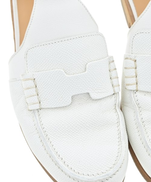 HERMES（エルメス）ビジネス・ドレスシューズ 白 サイズ:EU35 1/2(22cm位) レディース/2200657706142