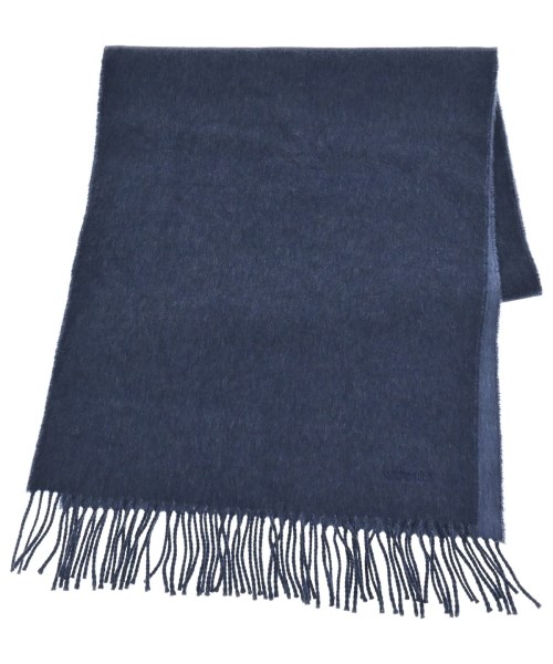 HERMES(エルメス)マフラー 紺 サイズ:-/2200657706166