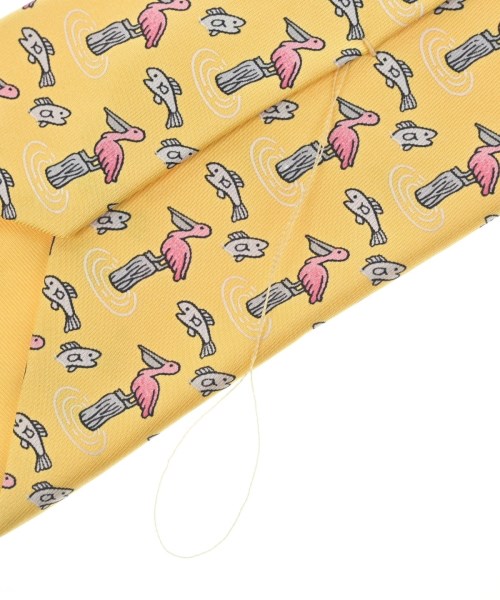 HERMES（エルメス）ネクタイ 黄 サイズ:- メンズ/2200651992077