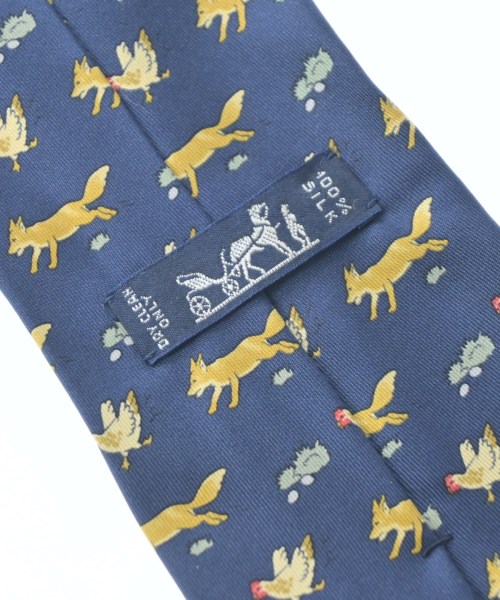 HERMES（エルメス）ネクタイ 紺 サイズ:- メンズ/2200651992084