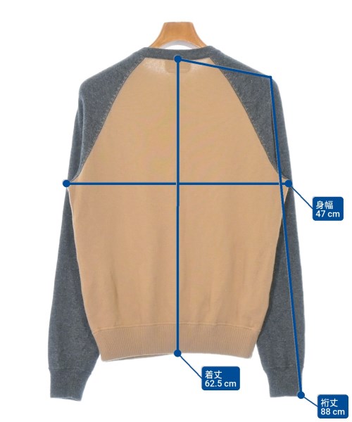 HERMES（エルメス）ニット・セーター ベージュ サイズ:M メンズ/2200658054082