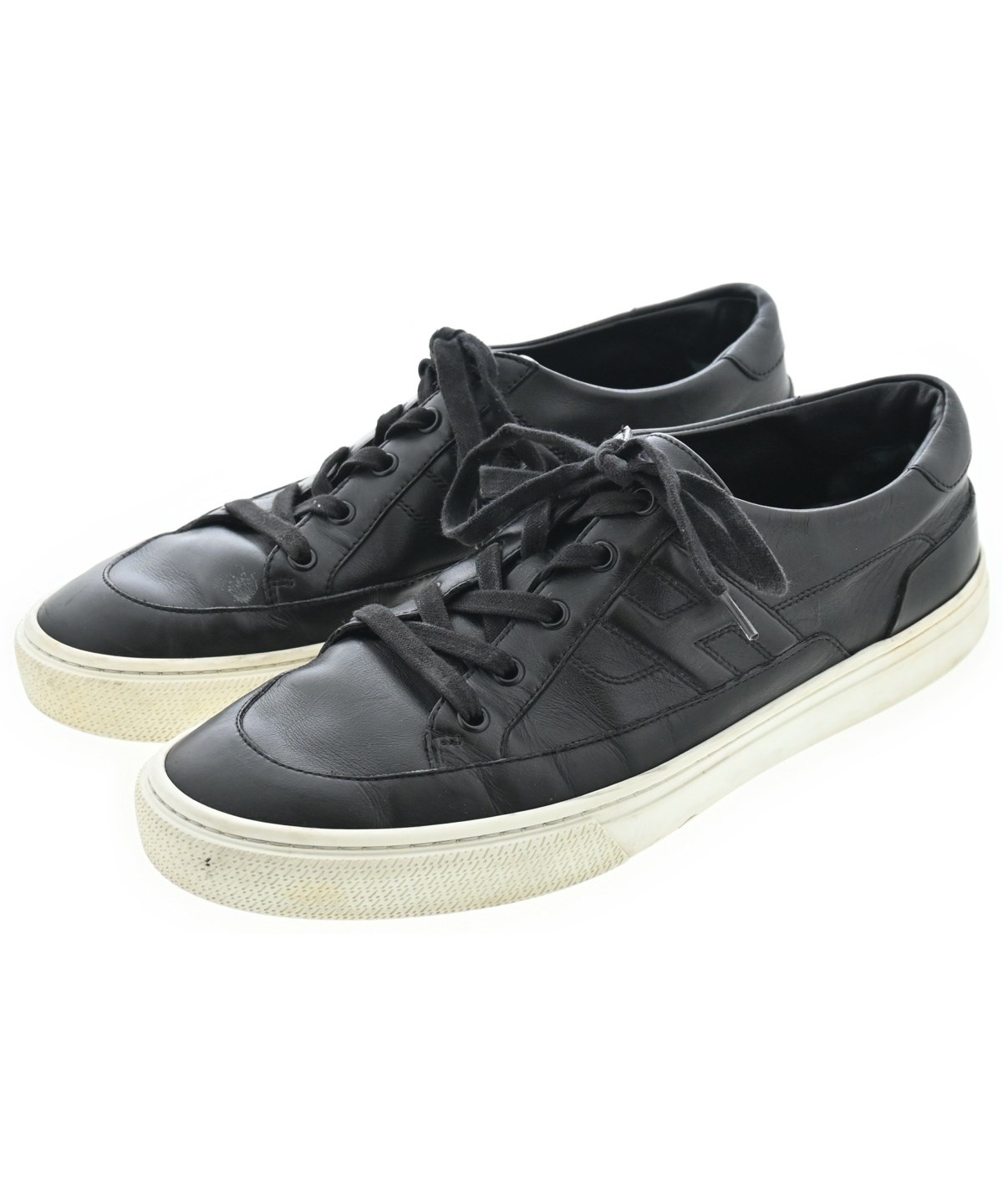 HERMES（エルメス）スニーカー 黒 サイズ:EU43(28cm位) メンズ 