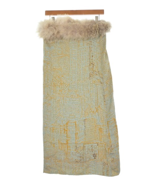 HERMES(エルメス)ロング・マキシ丈スカート 緑 サイズ:F/2200658417016