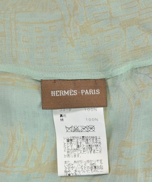 HERMES（エルメス）ロング・マキシ丈スカート 緑 サイズ:F レディース/2200658417016