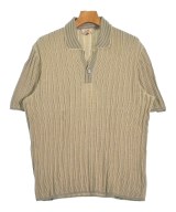 HERMES（エルメス）ポロシャツ ベージュ サイズ:L メンズ/2200658903014