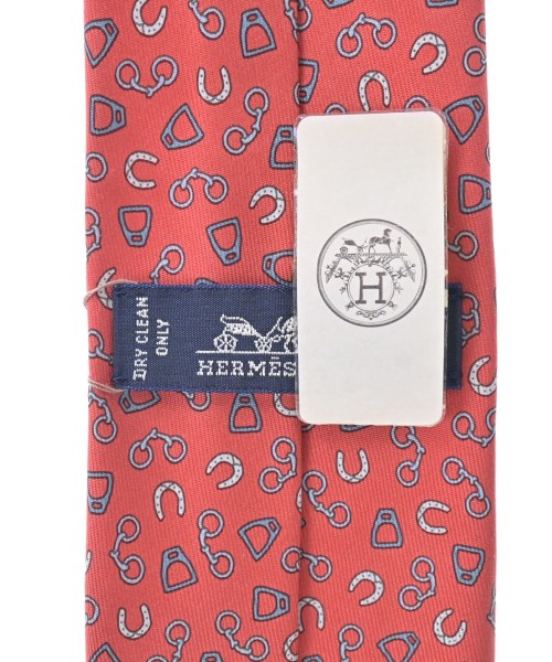 HERMES（エルメス）ネクタイ 赤 サイズ:- メンズ/2200658408083