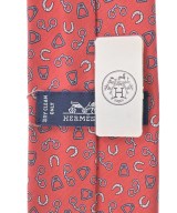 HERMES（エルメス）ネクタイ 赤 サイズ:- メンズ/2200658408083