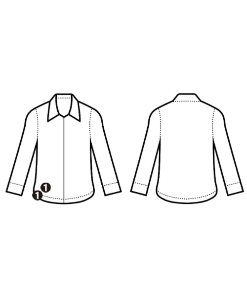 HERMES（エルメス）カジュアルシャツ 白 サイズ:XS レディース/2200659514059