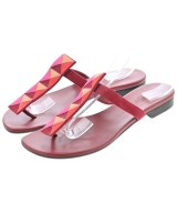 HERMES（エルメス）サンダル 赤 サイズ:EU38 1/2(25cm位) レディース/2200659546012