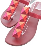 HERMES（エルメス）サンダル 赤 サイズ:EU38 1/2(25cm位) レディース/2200659546012