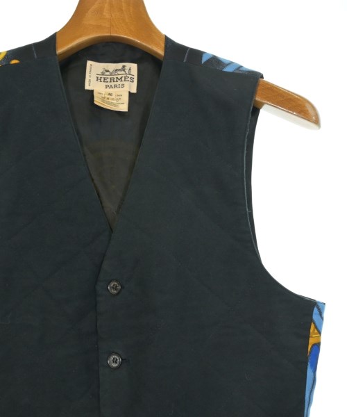 HERMES（エルメス）ドレスシャツ 黒 サイズ:46(M位) メンズ/2200659567017