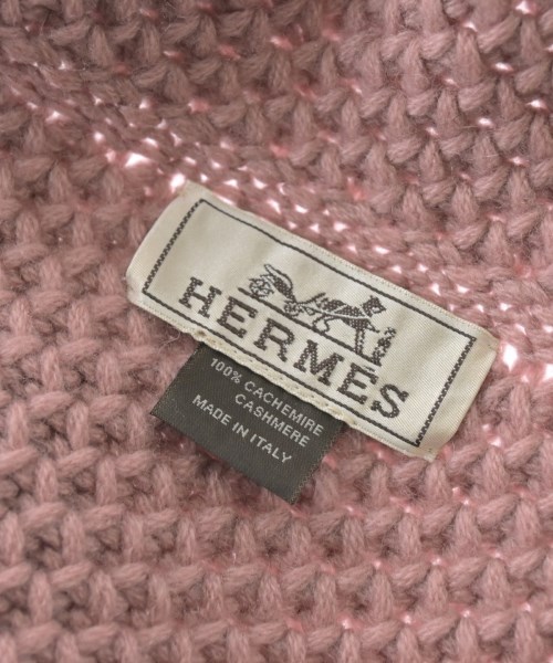 HERMES（エルメス）マフラー ピンク サイズ:- レディース/2200655726173