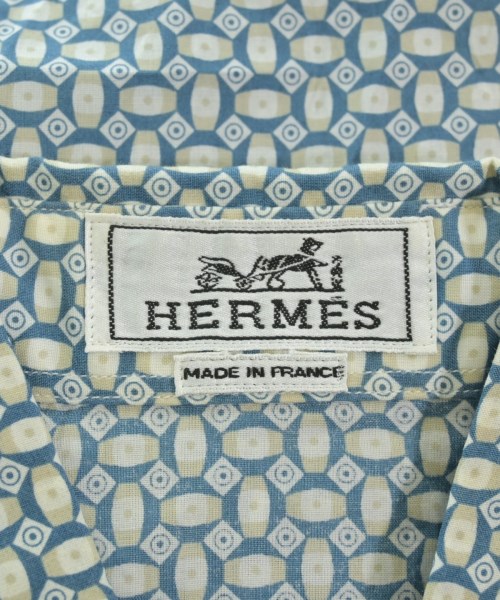 HERMES（エルメス）カジュアルシャツ 青 サイズ:-(M位) メンズ/2200653887401