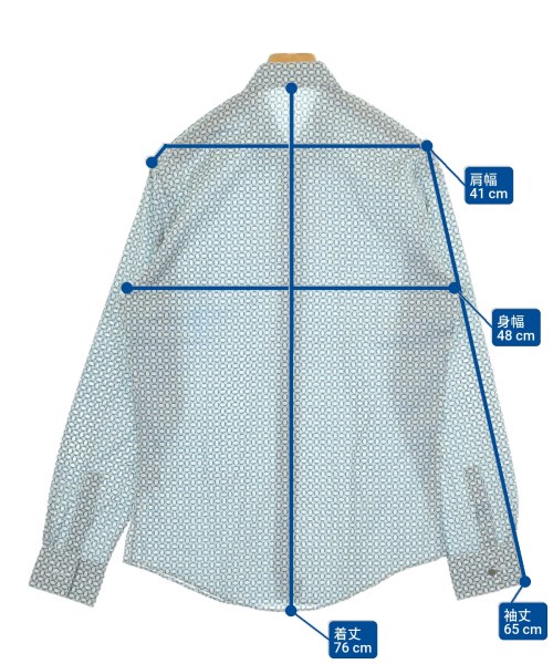 HERMES（エルメス）カジュアルシャツ 青 サイズ:-(M位) メンズ/2200653887401