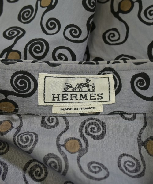 HERMES（エルメス）カジュアルシャツ グレー サイズ:39(M位) メンズ/2200653887425