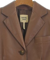 HERMES（エルメス）テーラードジャケット 茶 サイズ:34(XS位) レディース/2200653900063