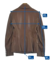 HERMES（エルメス）テーラードジャケット 茶 サイズ:34(XS位) レディース/2200653900063