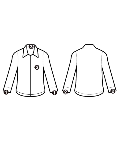 HERMES（エルメス）ブラウス オレンジ サイズ:38(S位) レディース/2200660049014