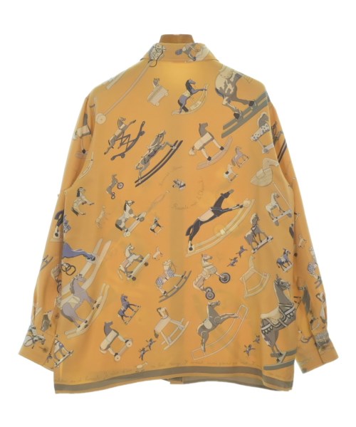 HERMES（エルメス）ブラウス オレンジ サイズ:38(S位) レディース/2200660049014