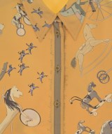 HERMES（エルメス）ブラウス オレンジ サイズ:38(S位) レディース/2200660049014