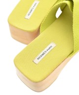 HERMES（エルメス）サンダル 緑 サイズ:EU38(24.5cm位) レディース/2200660049069