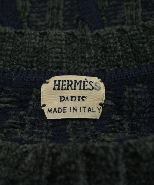 HERMES（エルメス）ニット・セーター 紺 サイズ:-(XL位) メンズ/2200661162101