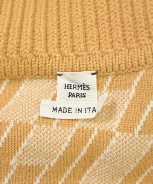 HERMES（エルメス）カーディガン ベージュ サイズ:38(S位) レディース/2200661265031