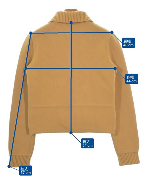 HERMES（エルメス）カーディガン ベージュ サイズ:38(S位) レディース/2200661265031
