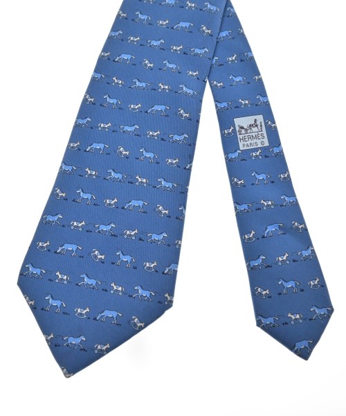 HERMES（エルメス）ネクタイ 青 サイズ:- メンズ/2200661454053
