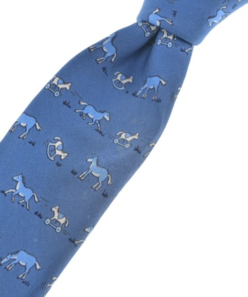 HERMES（エルメス）ネクタイ 青 サイズ:- メンズ/2200661454053