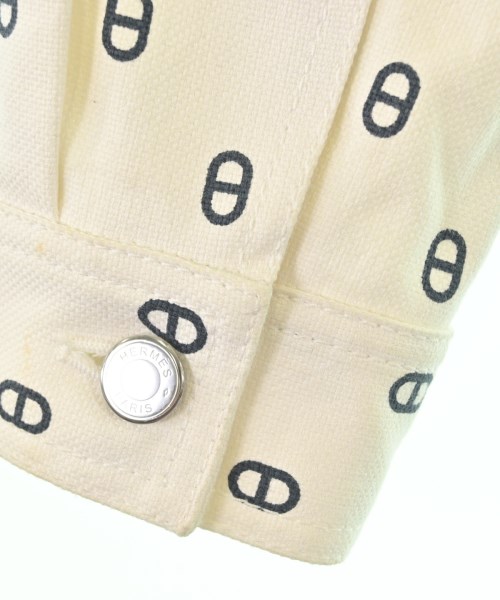 HERMES（エルメス）ブルゾン 白 サイズ:36(XS位) レディース/2200661633014